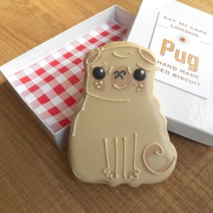 Pug Apology Biscuit £7