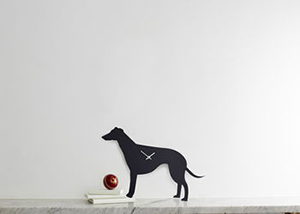 DogBuddy partnership with NotOnTheHighStreet.com greyhound clock