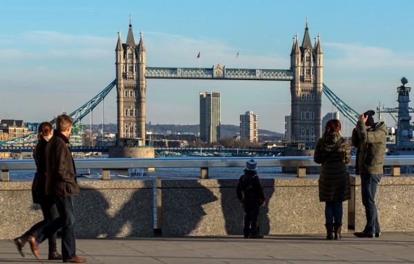view from london bridge