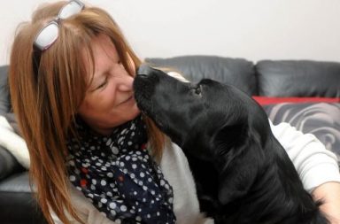 guide dog saves from choking
