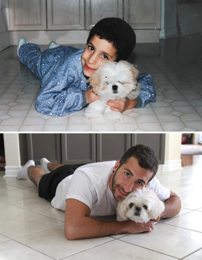 before-after-dogs-growing-up-together-with-owners-62-582975836b84c__700